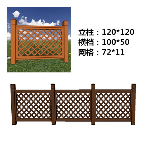 浙江塑木围栏销售|塑木花箱底座|塑木围栏规格|防腐|防水防潮|不龟裂|免保养|抗